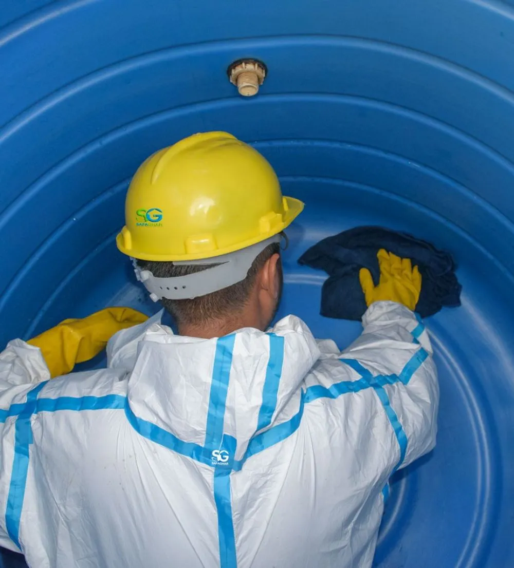 Tank cleaning service